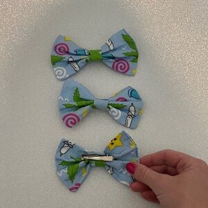 Handmade ADULT 420 clip on bow
